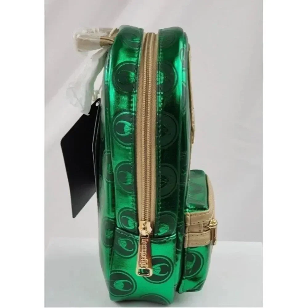 Loungefly Marvel Loki Metal Drip Pencil Case Backpack Purse Attachment New NWT